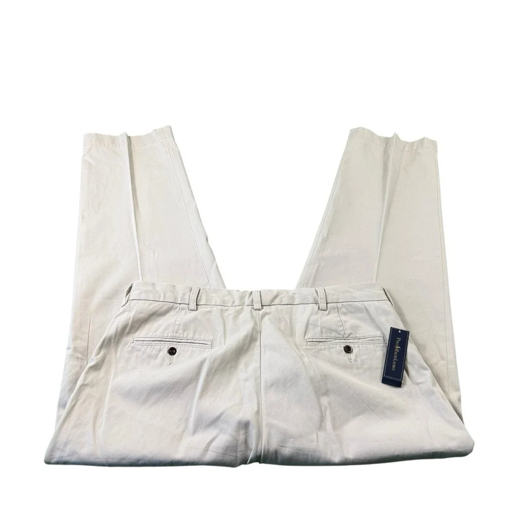 Polo Ralph Lauren Light Khaki VTG Men’s Pleated Trouser Size 38x30 NWT